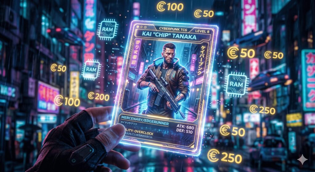 レジェンドカードのクローズアップ