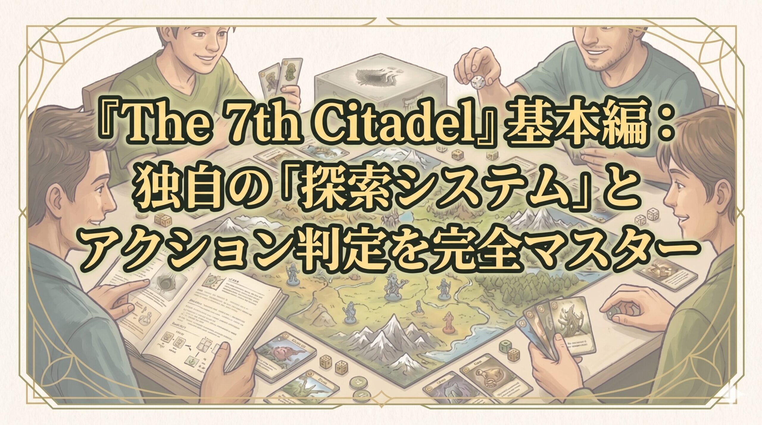 『The 7th Citadel』基本編：独自の「探索システム」とアクション判定を完全マスター