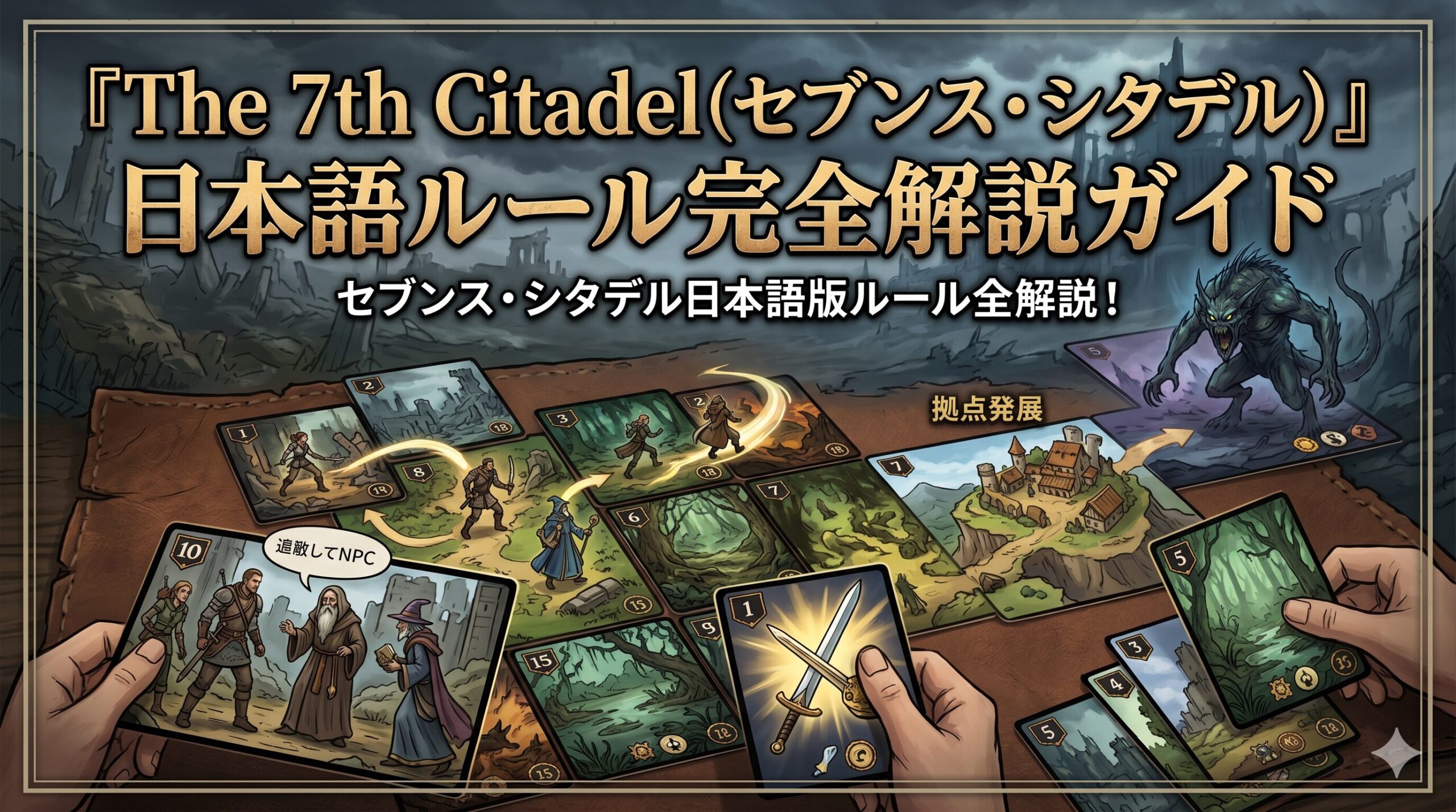 『The 7th Citadel（セブンス・シタデル）』日本語ルール完全解説ガイド