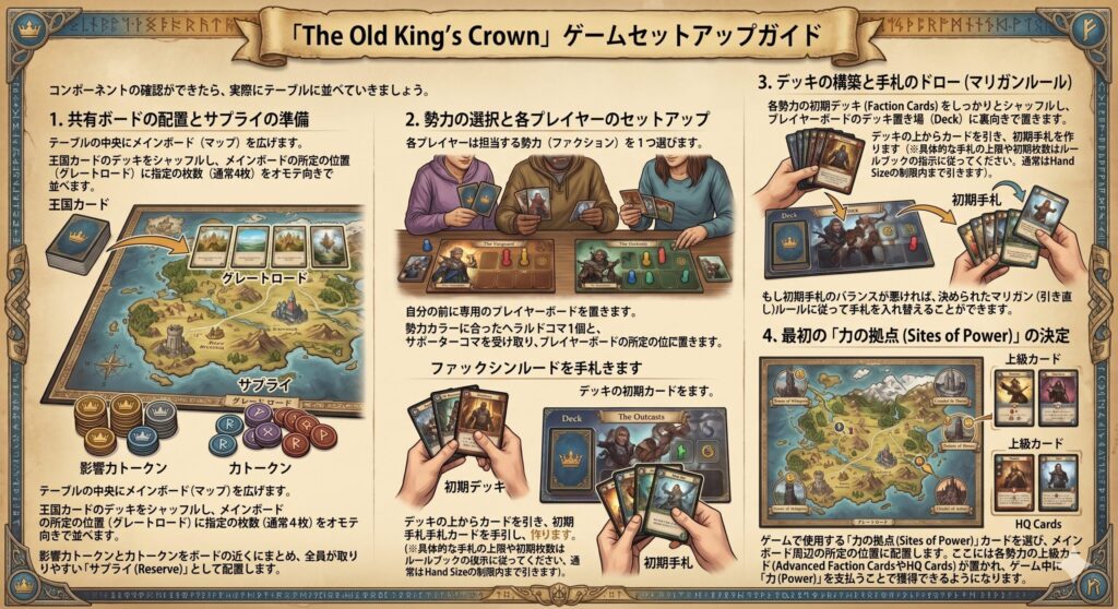 ゲームのセットアップ手順